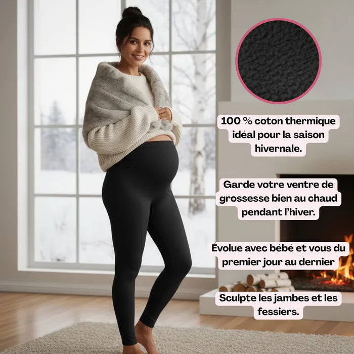 Le legging polaire le plus confortable pour les futures mamans