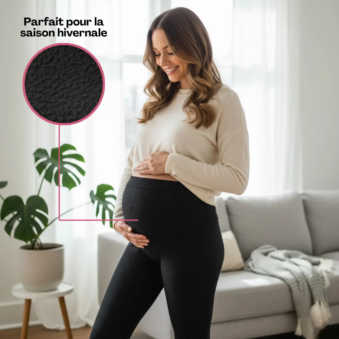 Le legging polaire le plus confortable pour les futures mamans
