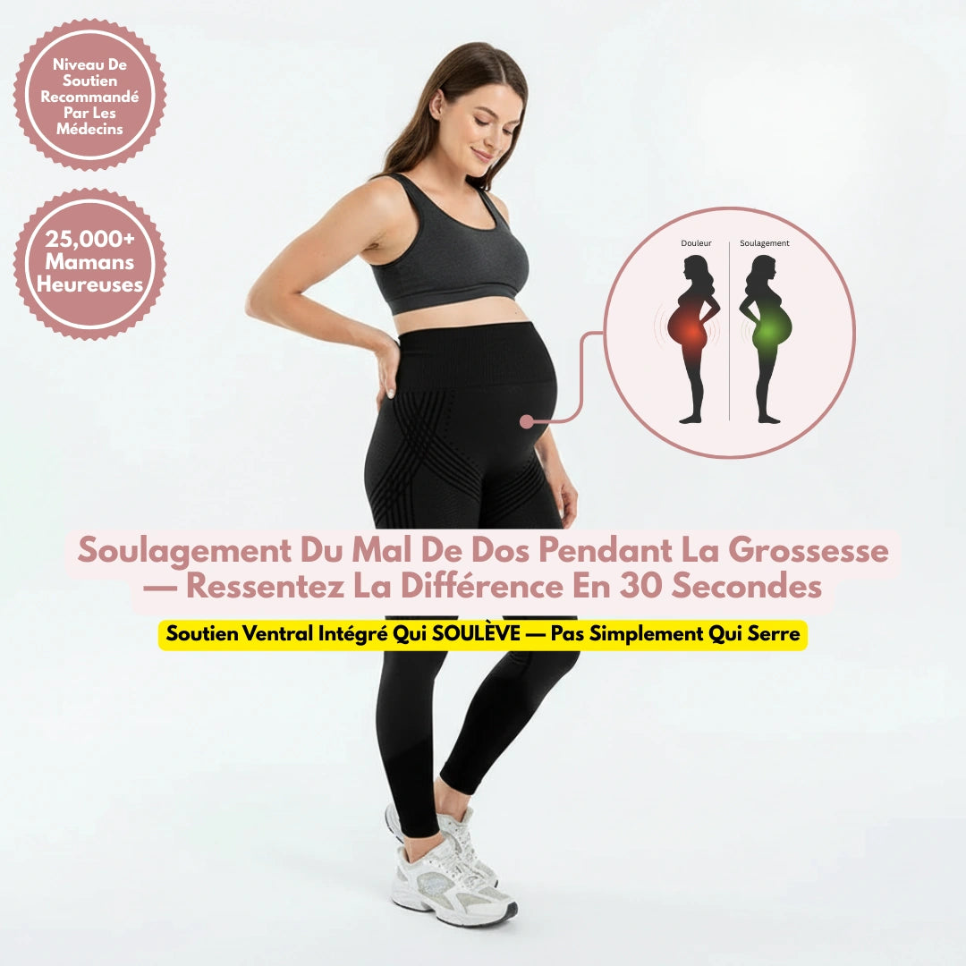 Votre dos porte pour deux. Offrez-lui du soutien.