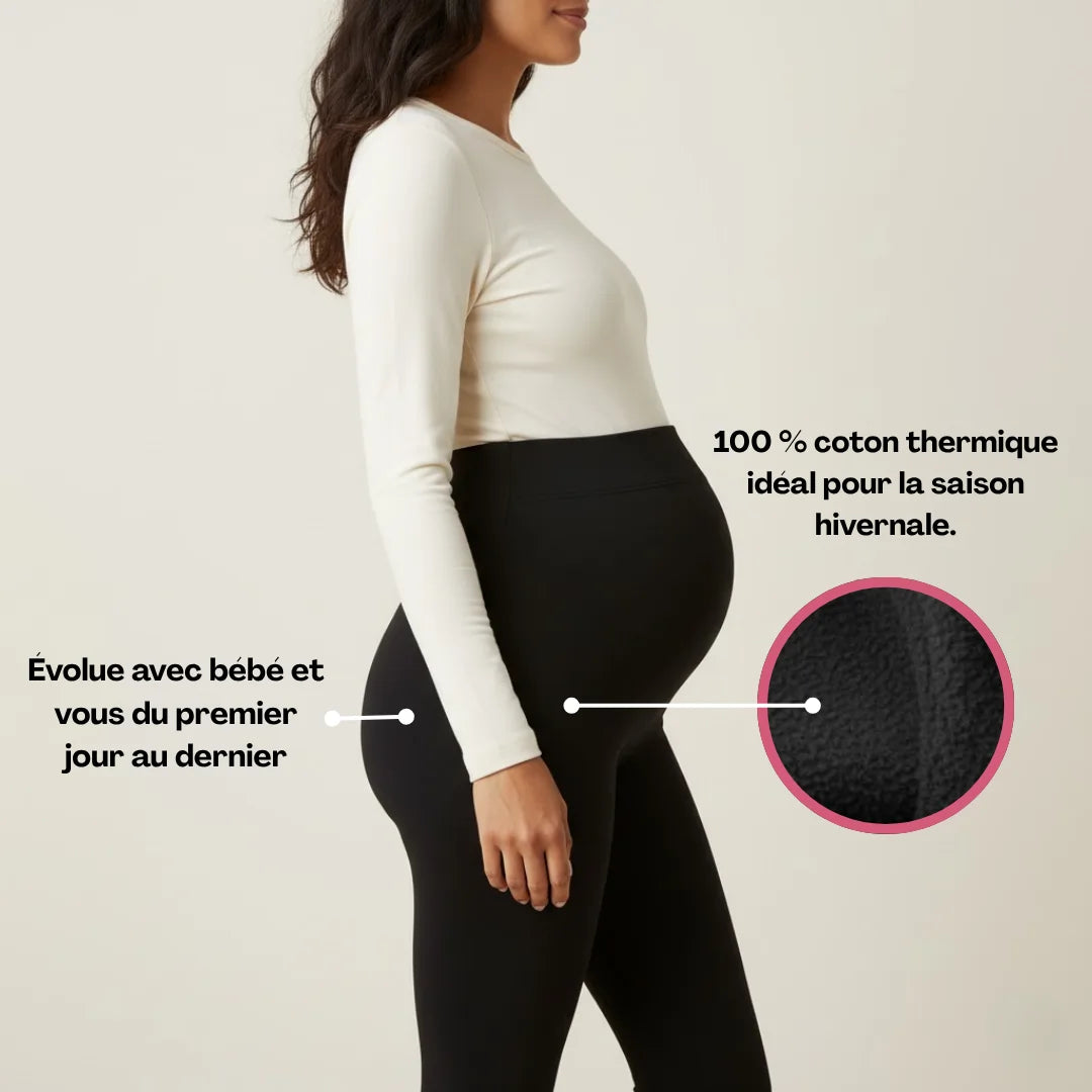 Le legging polaire le plus confortable pour les futures mamans