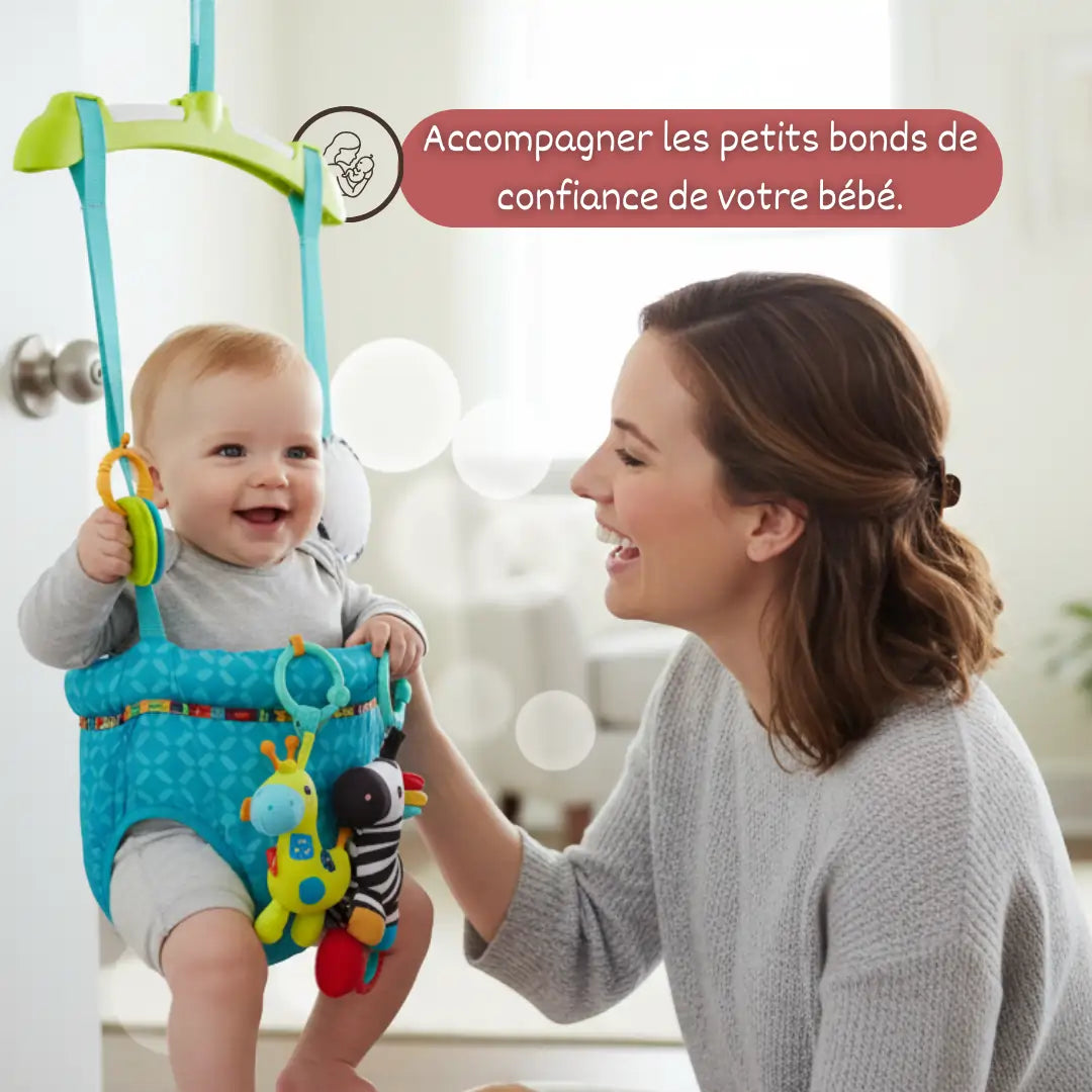 Sauteur de Porte Deluxe avec Jouets Amovibles