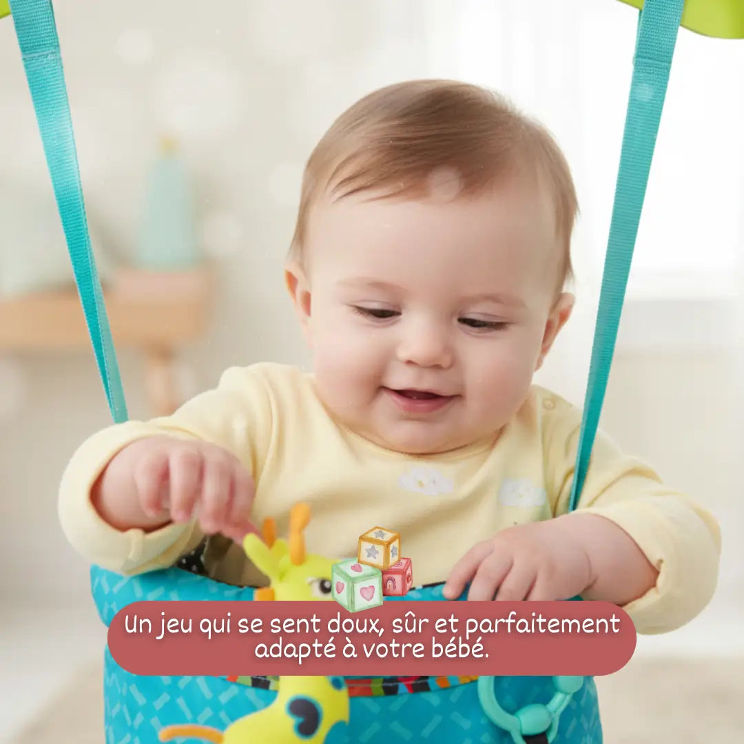 Sauteur de Porte Deluxe avec Jouets Amovibles