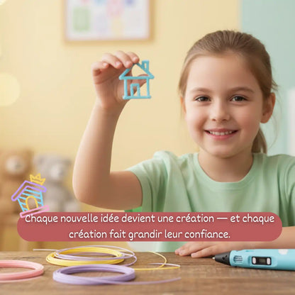 Stylo 3D – Donnez Vie aux Dessins de Votre Enfant