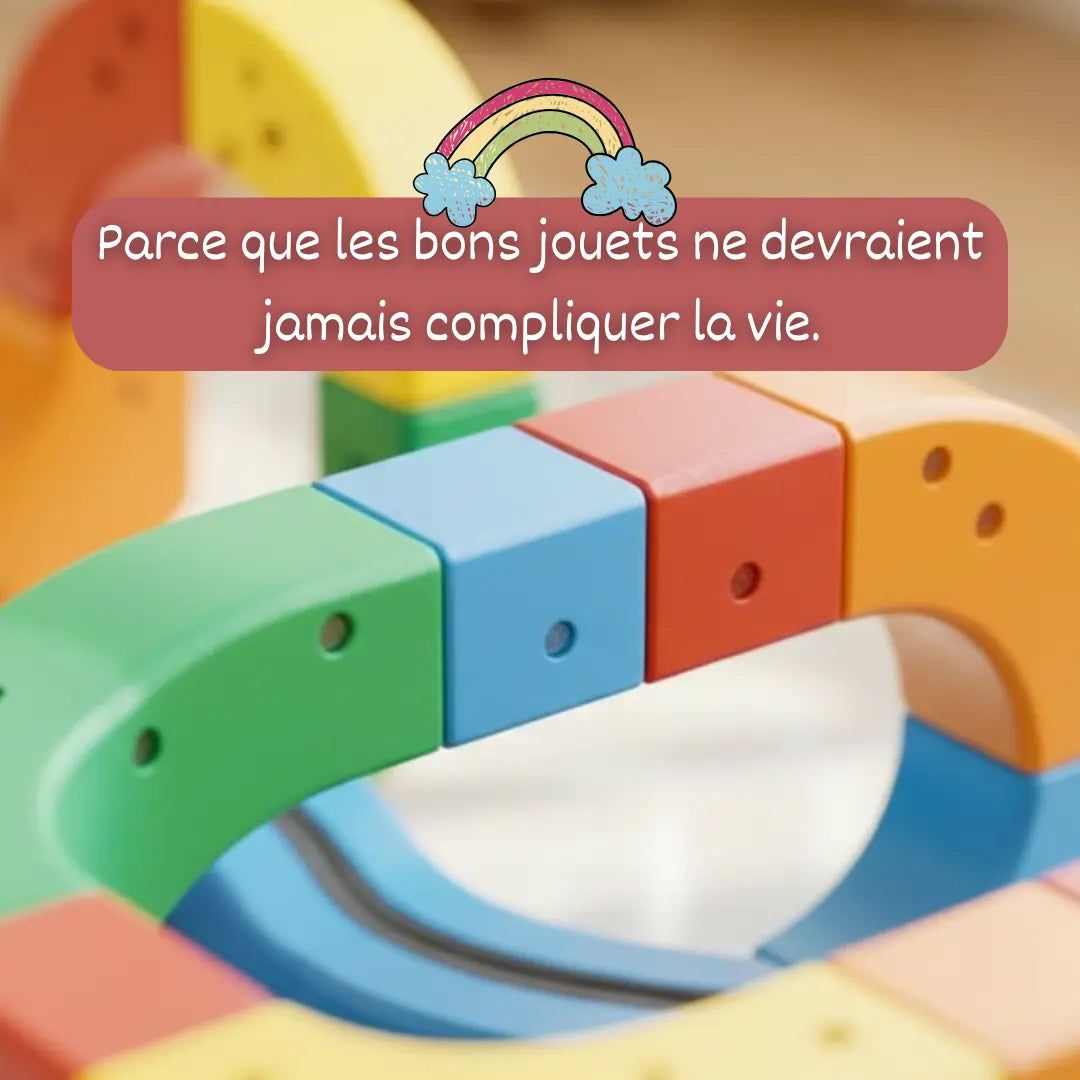 Cubes Éducatifs – Parcours de Train 3D