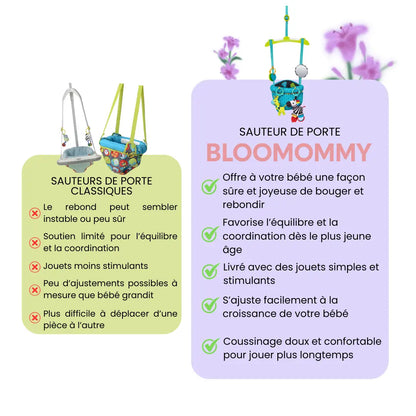 Sauteur de Porte Deluxe avec Jouets Amovibles
