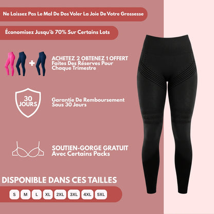 Votre dos porte pour deux. Offrez-lui du soutien.