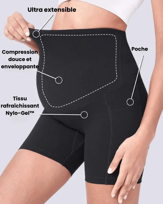Le Short de Grossesse Idéal pour l’Été – Ultra Doux, Léger et Avec Poches !
