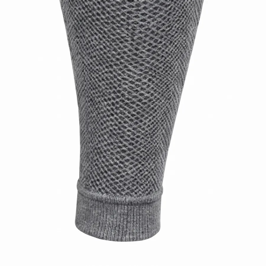 Ankle knit close-up